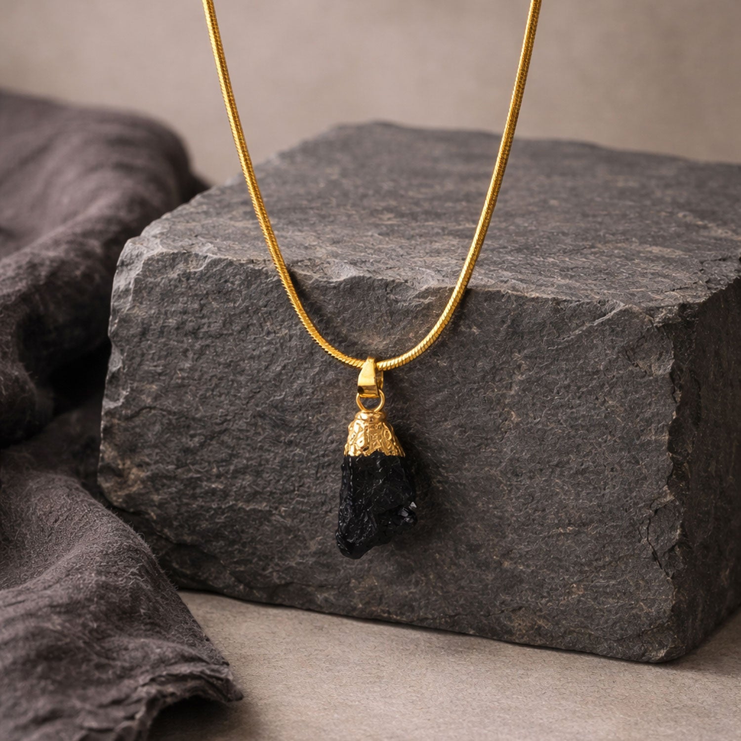 Black Tourmaline Necklace